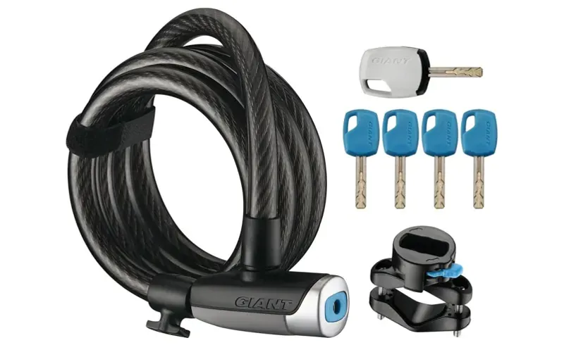 2020 Giant Surelock Flex Key Coil 12 Black